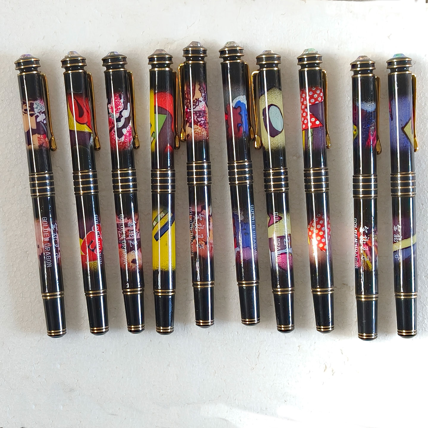 Vintage Collectible Pens - Китайская винтажная медная перьевая ручка JINLONG